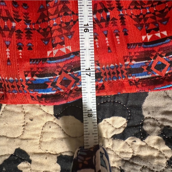 Aqua Pendleton smocked mini skirt in very good condition. - Picture 5 of 5